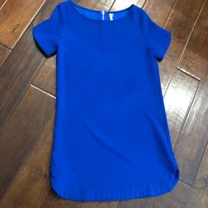 Royal Blue Summer Shift Dress